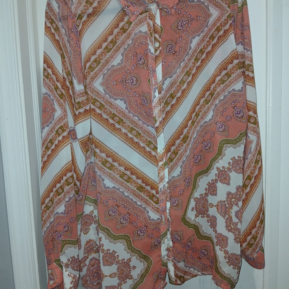 Cloroful Spring Blouse